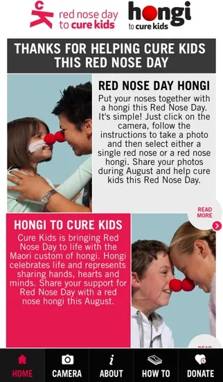 Cure Kids Red Nose Hongi 스크린샷