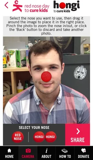 Cure Kids Red Nose Hongi 스크린샷
