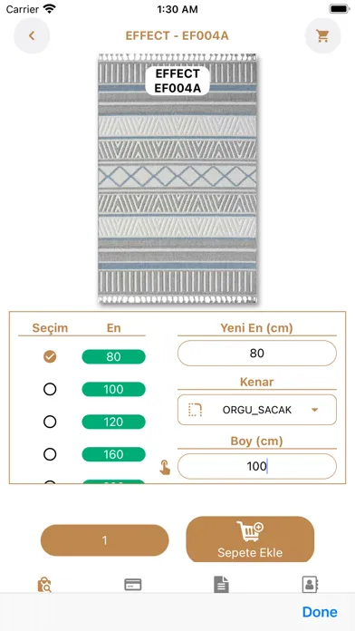 Saten Tekstil B2B應用截圖