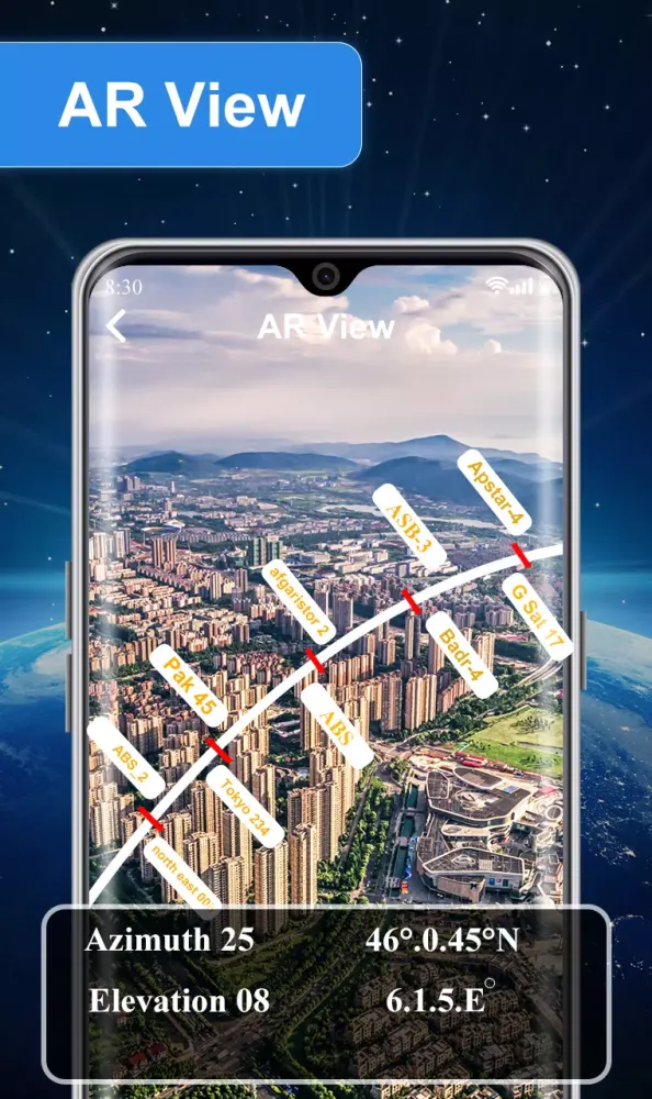Capturas de pantalla de Satellite Finder Biss Key Info