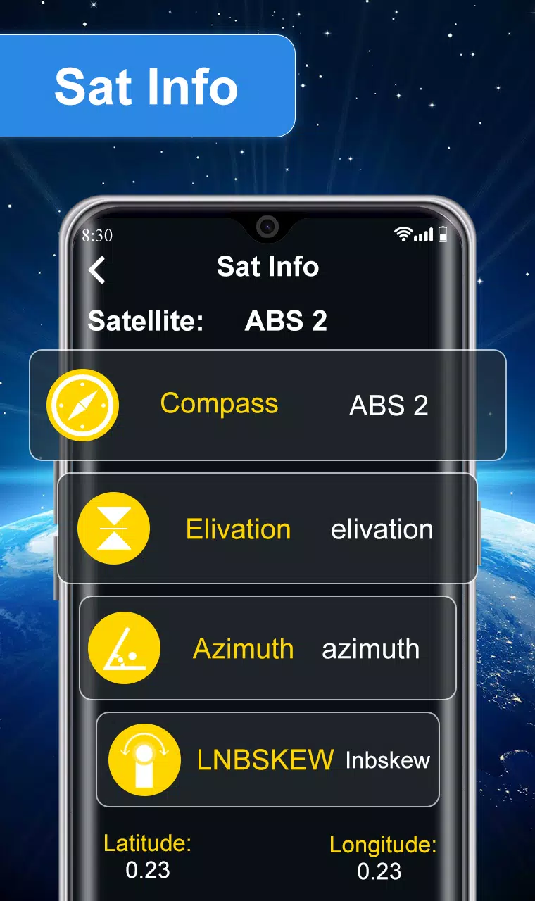 Satellite Finder Biss Key Info的應用截圖5