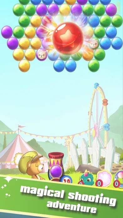 Happy Bear Bubble Play Screenshots