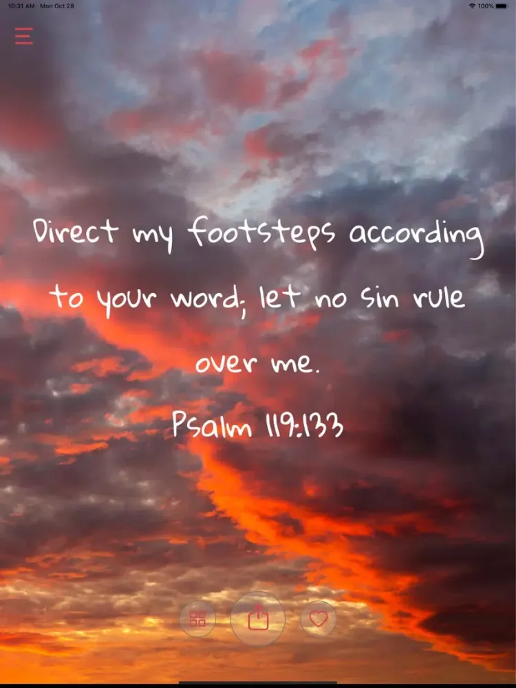 Bible Verses - Daily Verse iPad  سکرین شاٹس