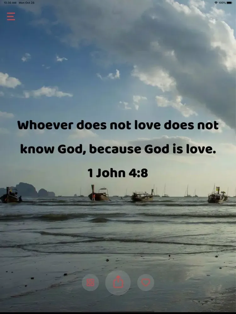 Bible Verses - Daily Verse iPad  سکرین شاٹس