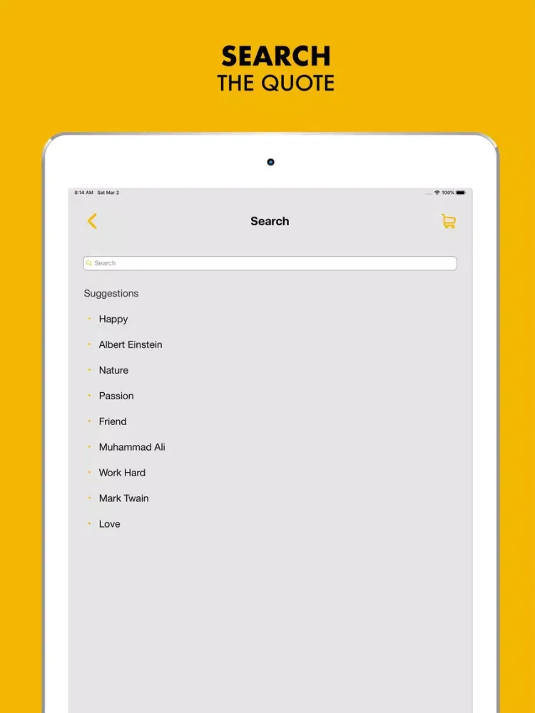 Positive Quotes Daily iPad 應用截圖