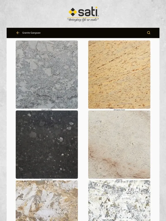 Скриншоты Sati Granites iPad 