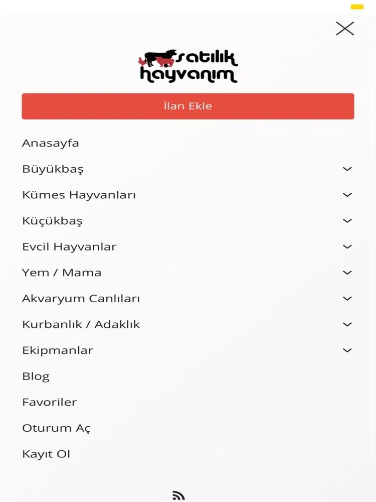 Satılık Hayvanım iPad  स्क्रीनशॉट