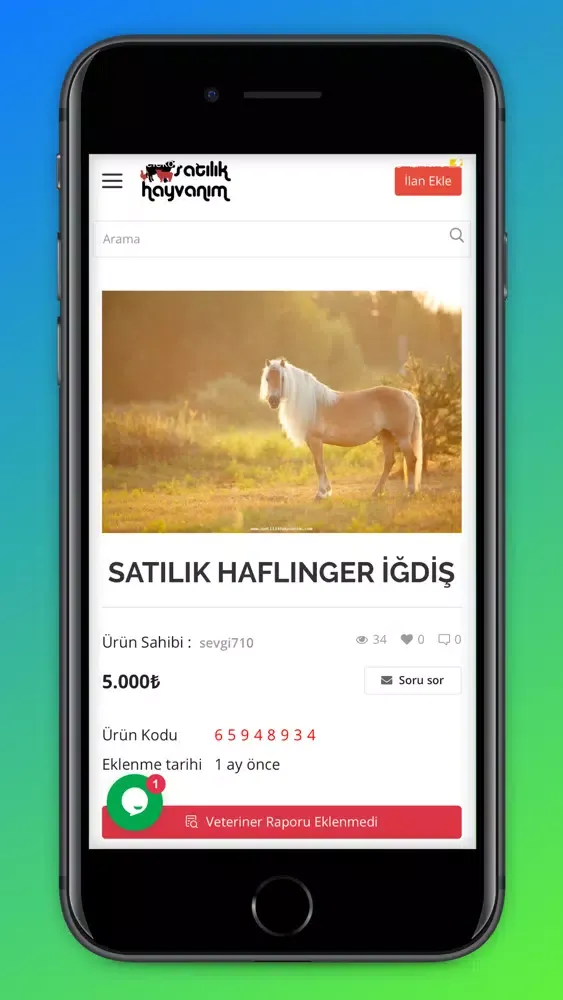Satılık Hayvanım स्क्रीनशॉट