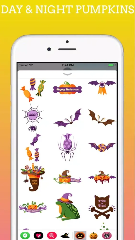 HalloMoji Emojis Keyboard Screenshots