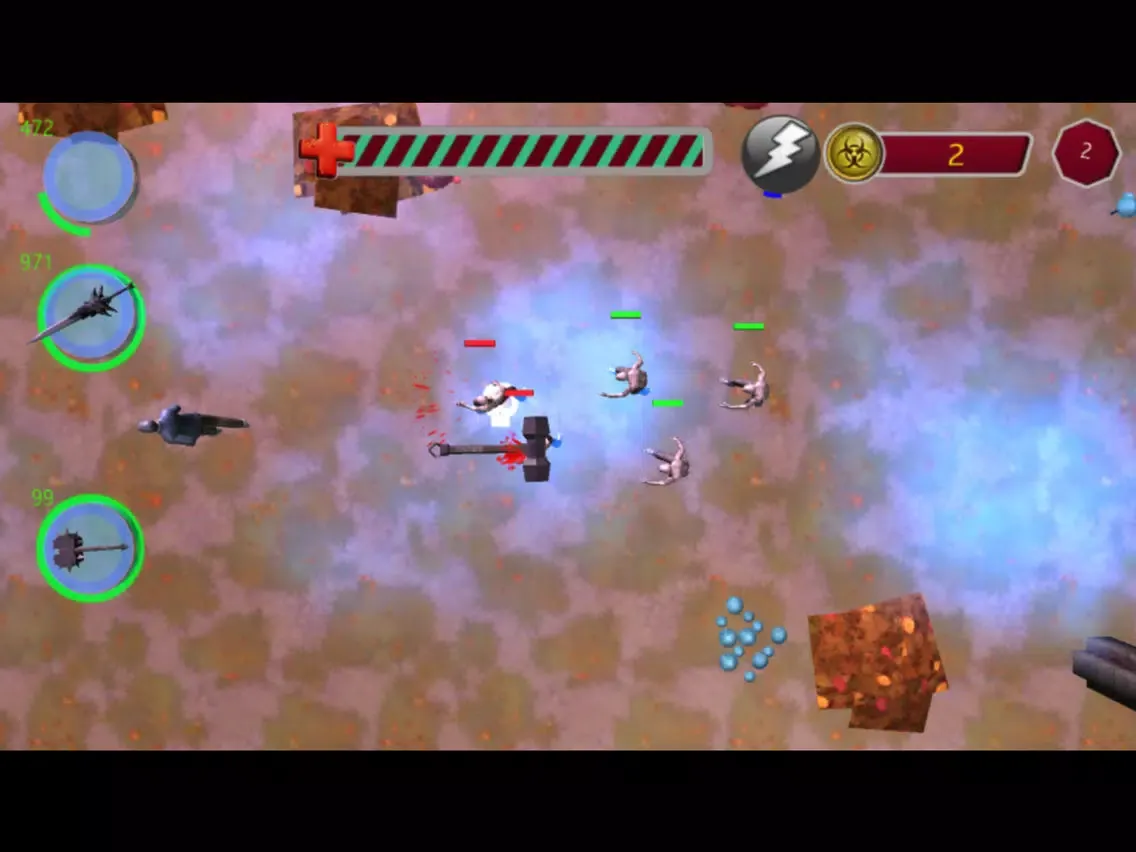 Capturas de pantalla de Zombies Chase iPad 