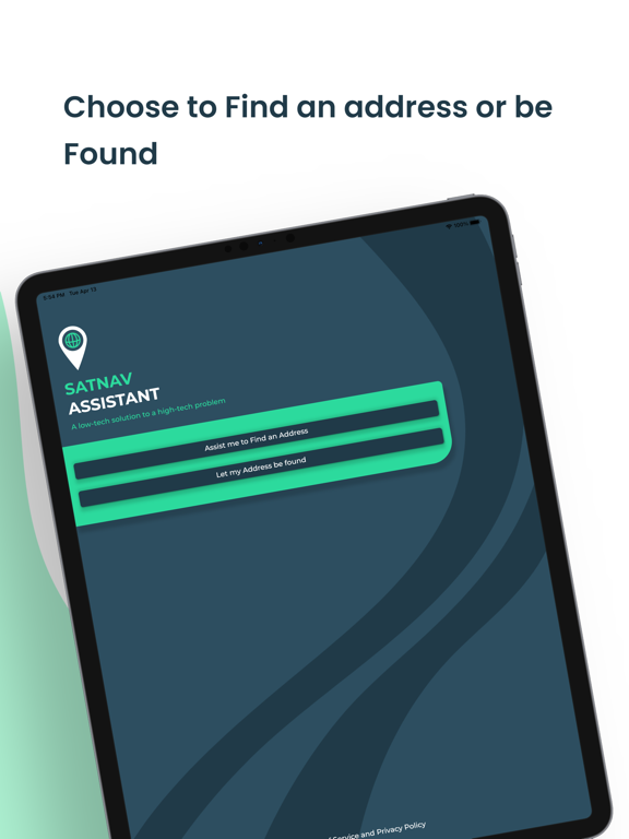 صور Satnav Assistant iPad 