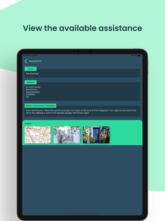 صور Satnav Assistant iPad 