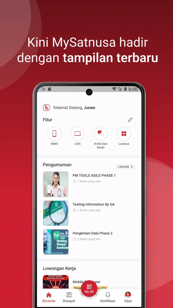 Скриншоты My Satnusa - Smart Factory 4.0