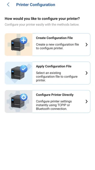 SATO Mobile All-In-One Tool Screenshots