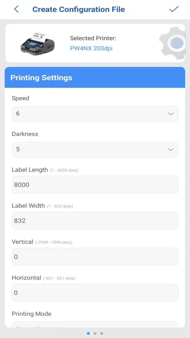 SATO Mobile All-In-One Tool Screenshots