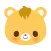 Bangs Bear Stickers