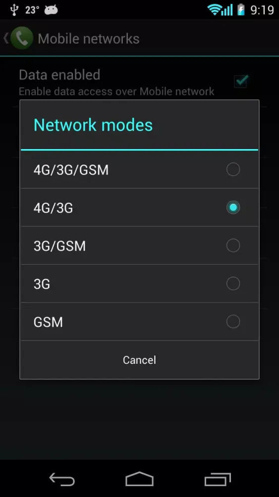 Captures d'écran de Signal Verbesserung 3G/4G/WiFi