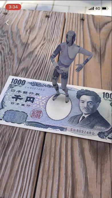 BILLS AR -Dollars, Yens 3D Ekran Görüntüleri