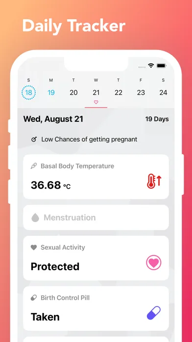 Selene : Woman Cycle Tracker應用截圖
