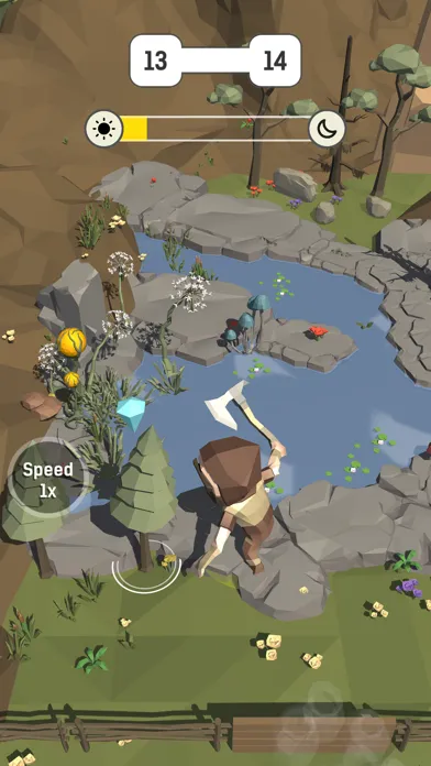Capturas de tela do Woodland 3D