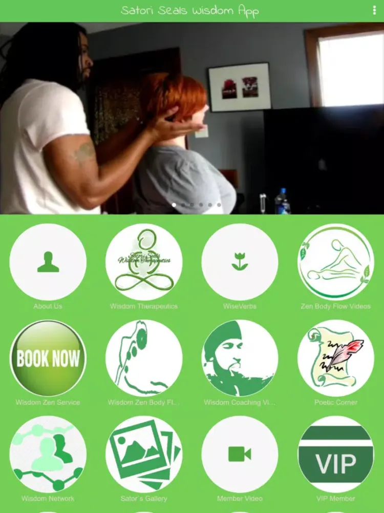 Satori Seals Wisdom App iPad  Screenshots