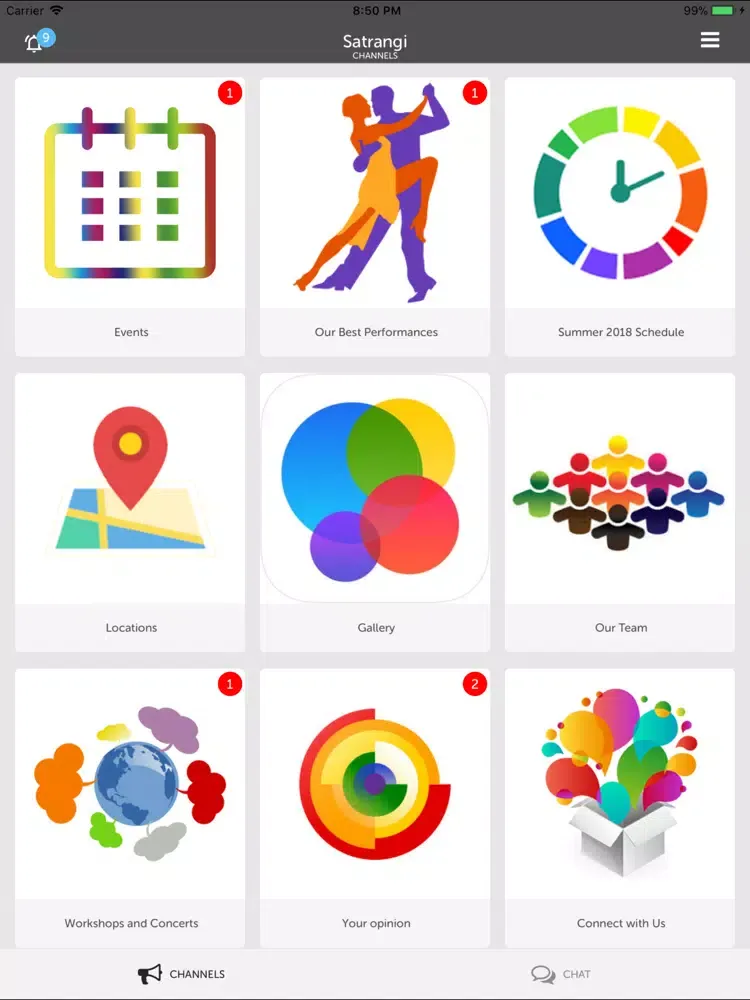 Satrangi iPad  Screenshots