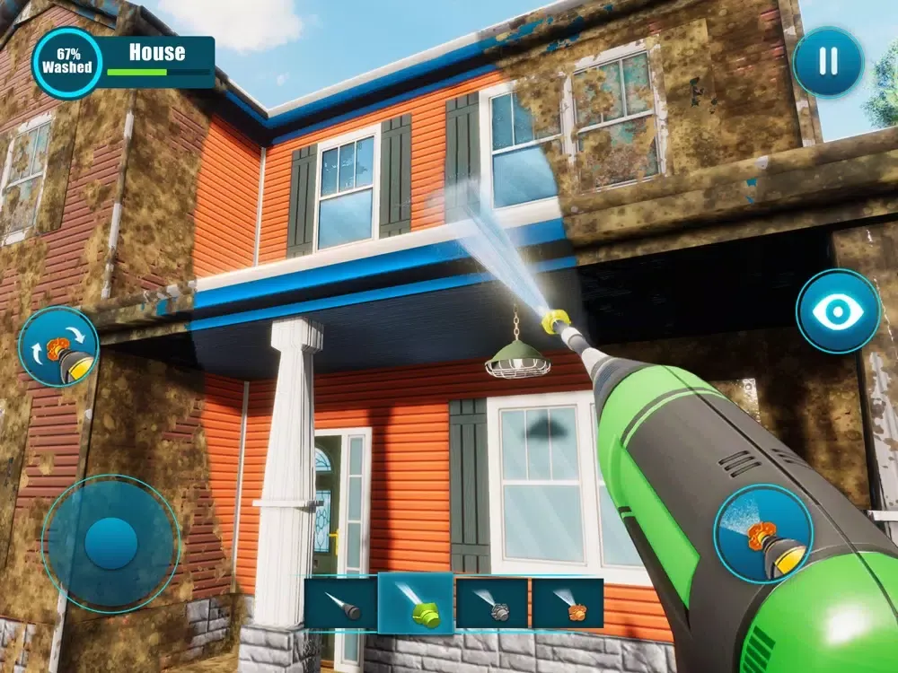 Capturas de tela do Power Washing Clean Simulator iPad 