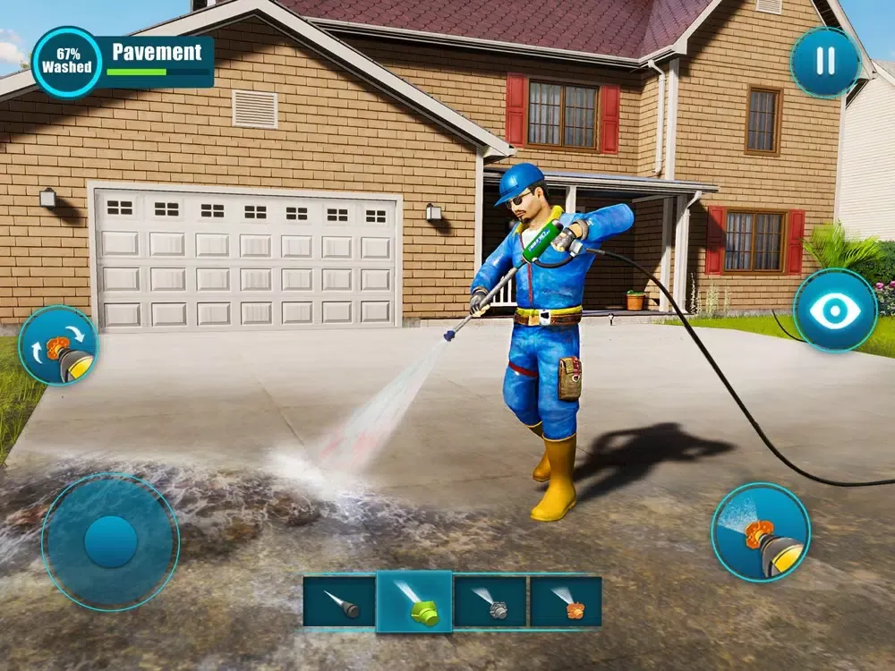 Capturas de tela do Power Washing Clean Simulator iPad 