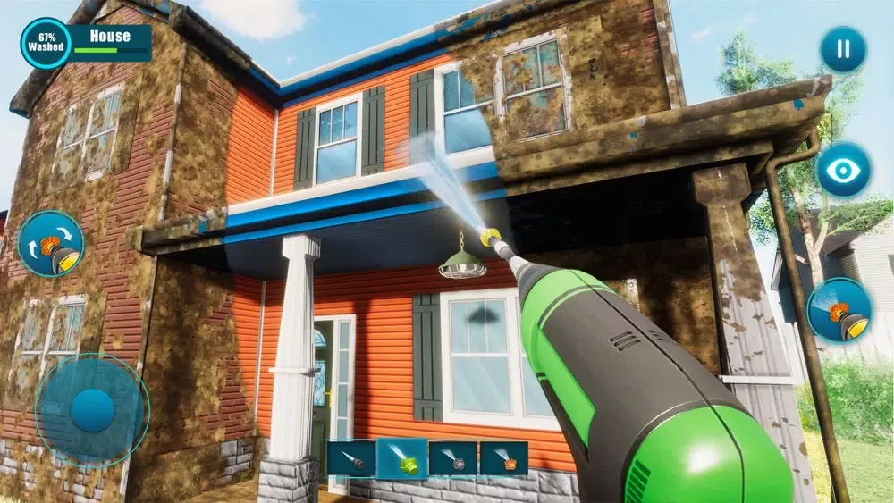 Capturas de tela do Power Washing Clean Simulator