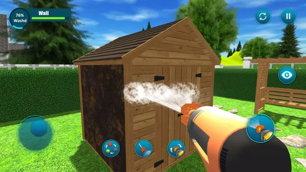 Capturas de tela do Power Washing Clean Simulator