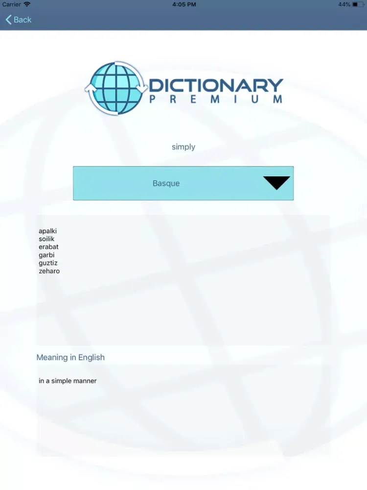 Captures d'écran de Dictionary Premium - Translate iPad 