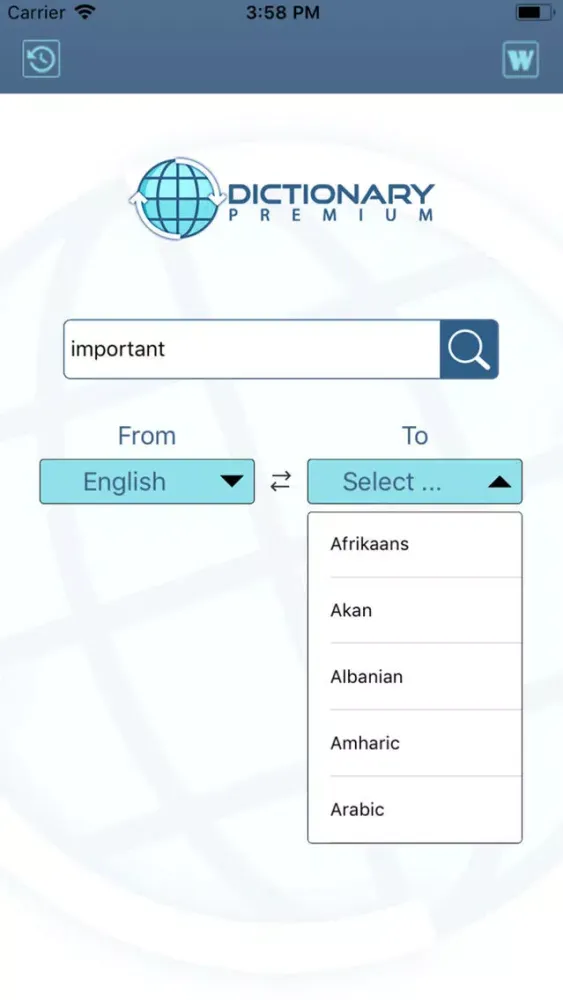 Captures d'écran de Dictionary Premium - Translate