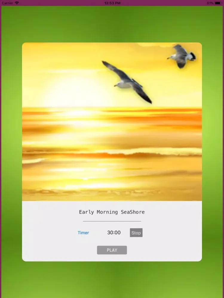 Meditation - Relax Sounds iPad  스크린샷