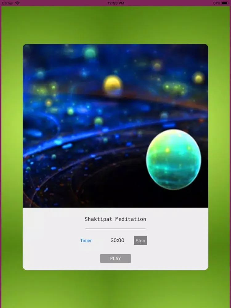 Meditation - Relax Sounds iPad  스크린샷