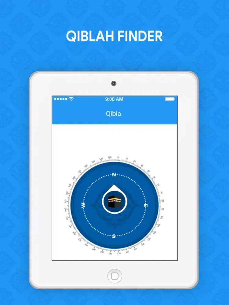 Muslim - Azan, Qibla, Hijri iPad 應用截圖