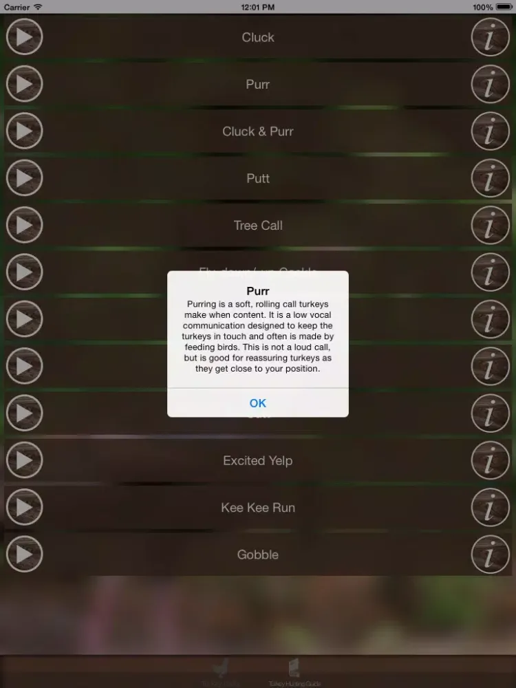 Screenshot di Turkey Hunting Calls Pro iPad 