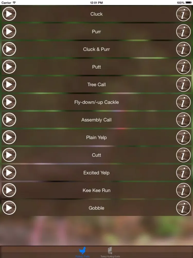 Screenshot di Turkey Hunting Calls Pro iPad 