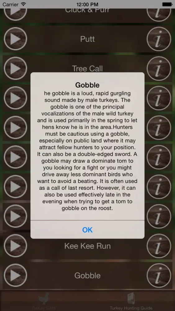 Screenshot di Turkey Hunting Calls Pro