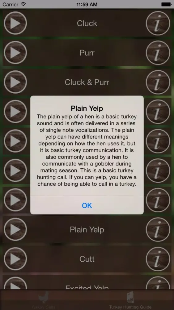 Screenshot di Turkey Hunting Calls Pro