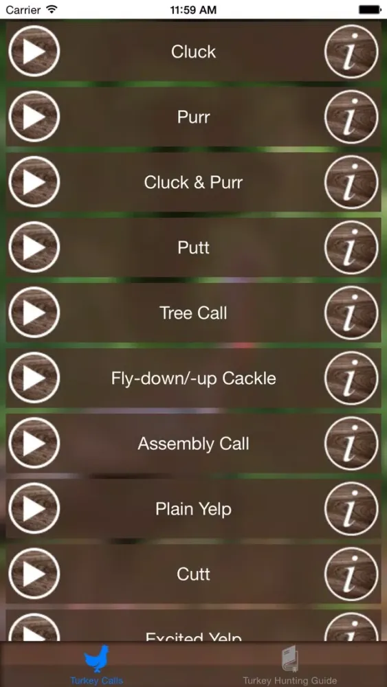 Screenshot di Turkey Hunting Calls Pro