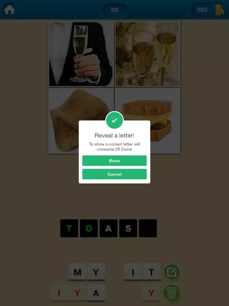 super word : guess whats in 4 pics iPad  سکرین شاٹس