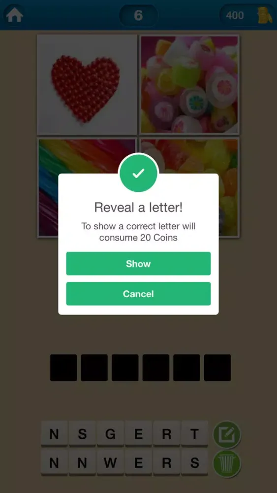 super word : guess whats in 4 pics سکرین شاٹس