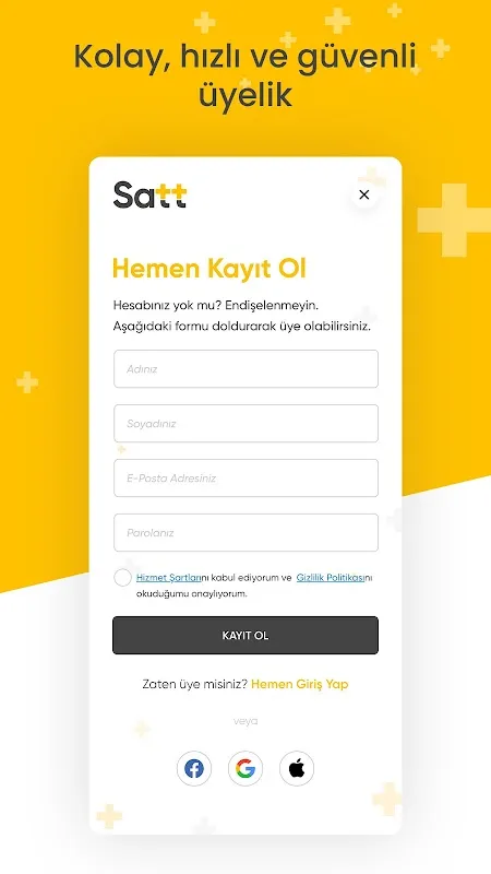 Captures d'écran de Satt: Canlı Yayında Alışveriş