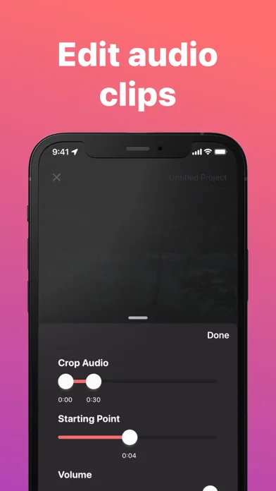 Add Music into Video Editor Screenshots