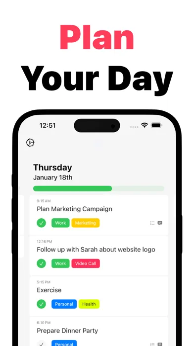 Visual Agenda Schedule Planner Screenshots