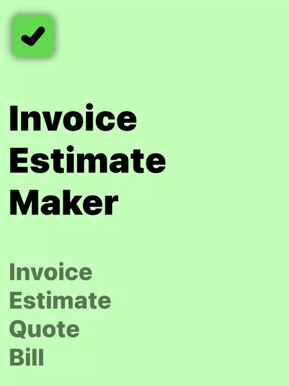 Invoice Forms — Receipt Maker iPad  Ekran Görüntüleri