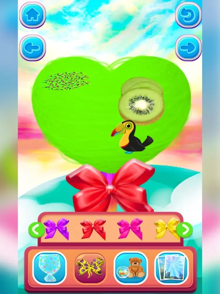 Tangkapan skrin Kawaii World Cotton Candy iPad 