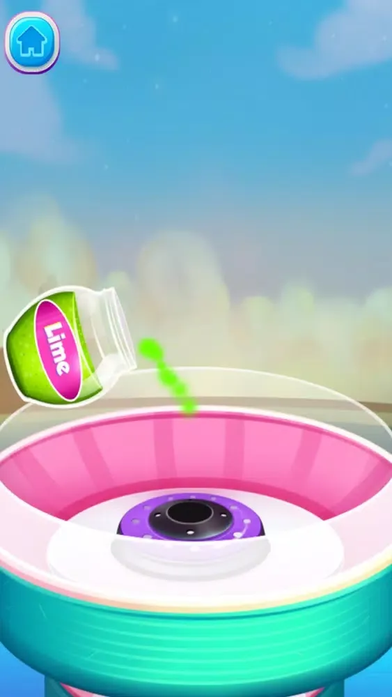 Tangkapan skrin Kawaii World Cotton Candy