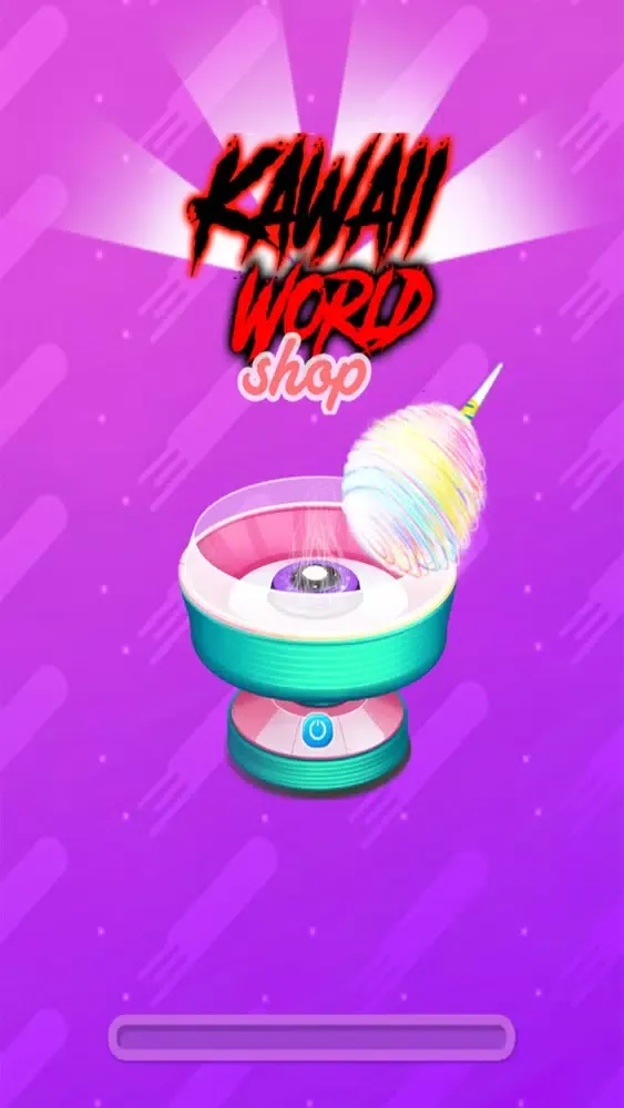 Tangkapan skrin Kawaii World Cotton Candy