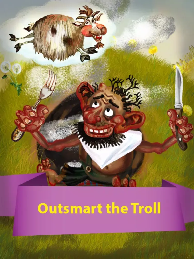 Three Billy Goats Gruff iPad  Screenshots